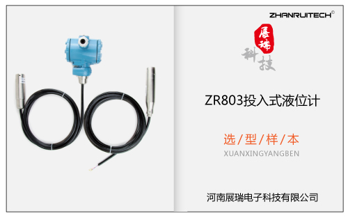 ZR803投入式液位計(jì)選型樣本 V2017.11